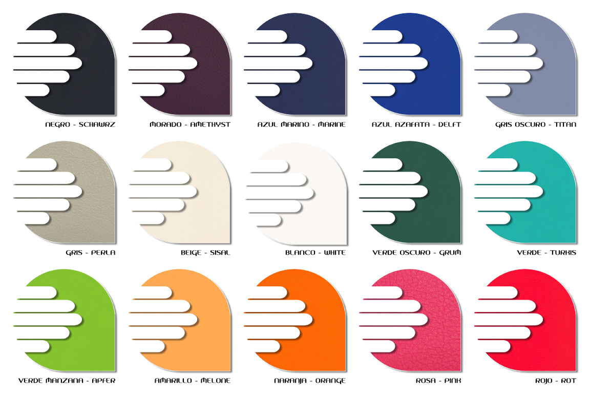 Palette de couleurs de civière Kinefis